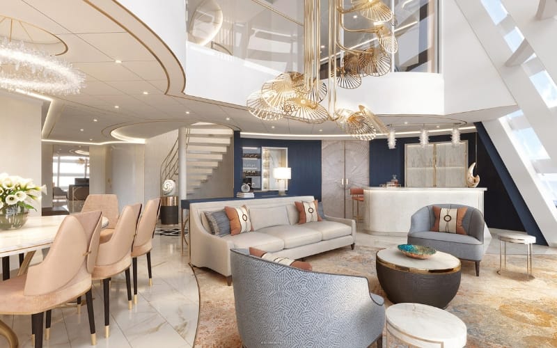 Features of Suite Cabins on Cruise Ships