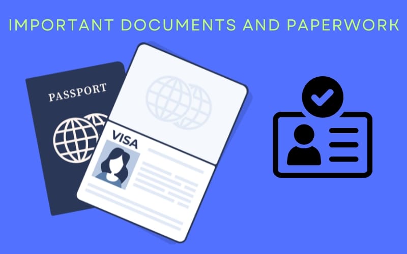 Important Documents and Paperwork